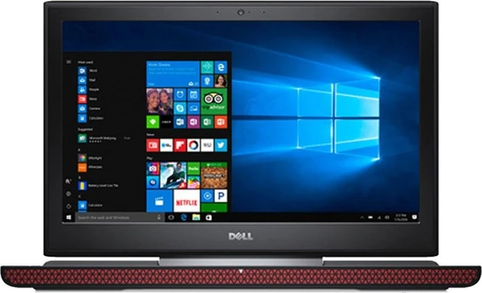 Dell Inspiron 15 7567, Core i7-7700HQ, 16GB RAM, 256GB SSD, 1TB HDD, GeForce GTX 1050 Ti, DE