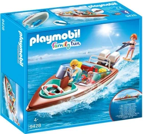 playmobil Family Fun Motorboot mit Unterwassermotor