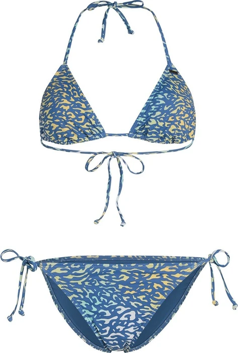 O'Neill Essentials Capri Bodney Bikini-Set yellow animal blur (Damen)