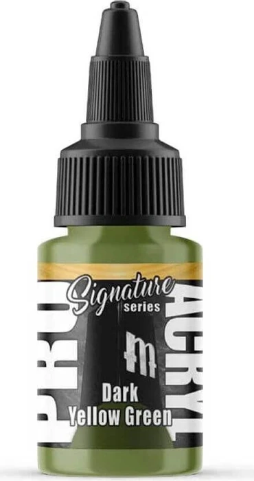 Monument Hobbies Pro Acryl Signature Series Vince Venturella S06 dark yellow green, 22ml