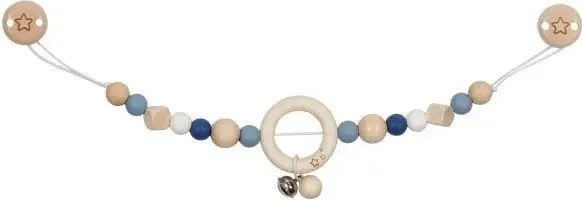 Heimess Kinderwagenkette Stern blau
