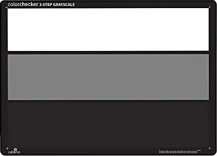 Calibrite ColorChecker 3-Step Grayscale CCGS, Farbkarte
