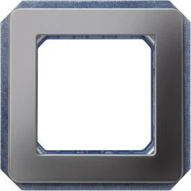 Siemens DELTA i-system Modulträger 2-fach Schraubbefestigung, carbonmetallic