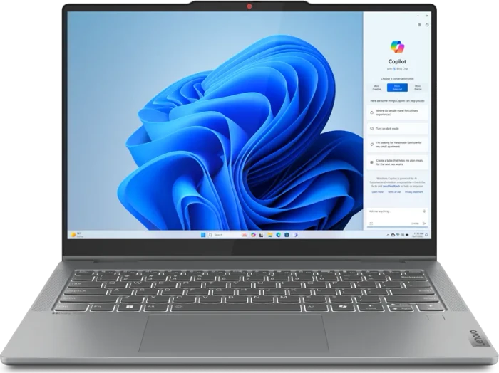 Lenovo IdeaPad 5 2-in-1 14IRH9, Luna Grey, Core i7-13620H, 16GB RAM, 1TB SSD, DE