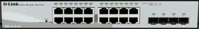 D-Link DGS-1210 Desktop Gigabit Smart Switch, 16x RJ-45, 4x SFP (DGS-1210-16)