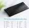 TeckNet Slim Portable Wireless Keyboard, USB, DE Vorschaubild