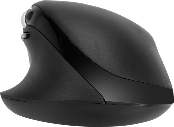 BlueBuilt Maximus Kabellose Ergonomische Bluetooth-Maus, schwarz, USB/Bluetooth