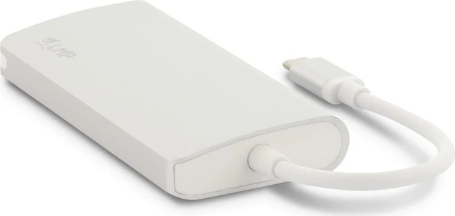LMP USB-C Video Hub, 5-Port, USB-C 3.0 [Stecker], silber