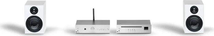 Pro-Ject Stereo Set E CD silber/weiß