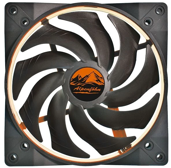 Alpenföhn Wing Boost 2, Deep Orange Plus, 140mm
