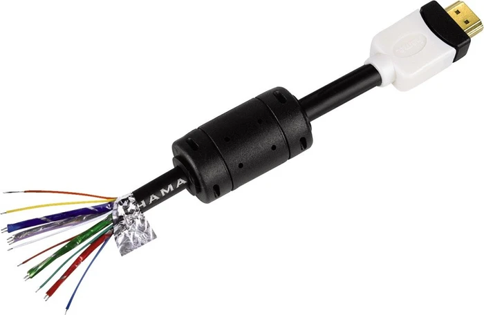 Hama High Speed HDMI 1.3 Kabel mit Ferritkernen schwarz, 2m