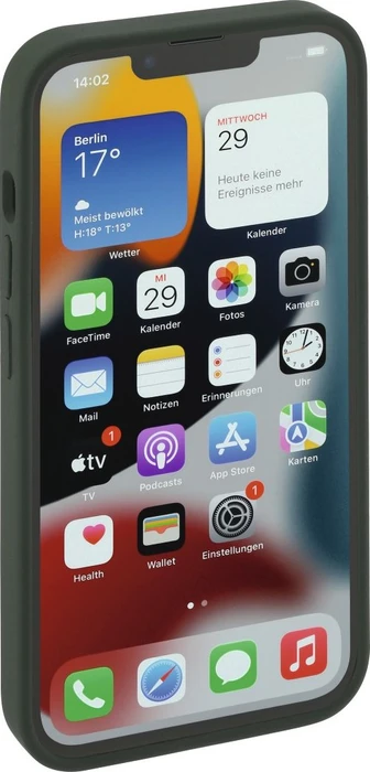 Hama Cover MagCase Finest Feel Pro für Apple iPhone 13 Pro Max grün