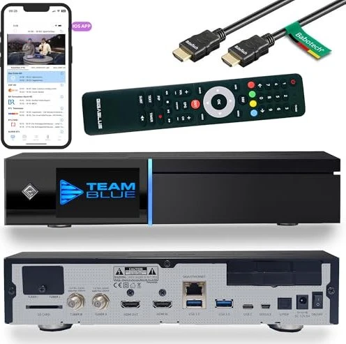 GigaBlue UHD Quad 4K 2x DVB-S2 FBC, 2TB