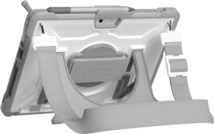 UAG Plasma Healtcare Handstrap Case Microsoft Surface Go 3/Go 2/Go weiß/grau