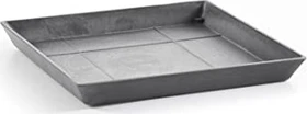 Ecopots Rotterdam Blumentopfuntersetzer quadratisch 29.6x29.6cm grey