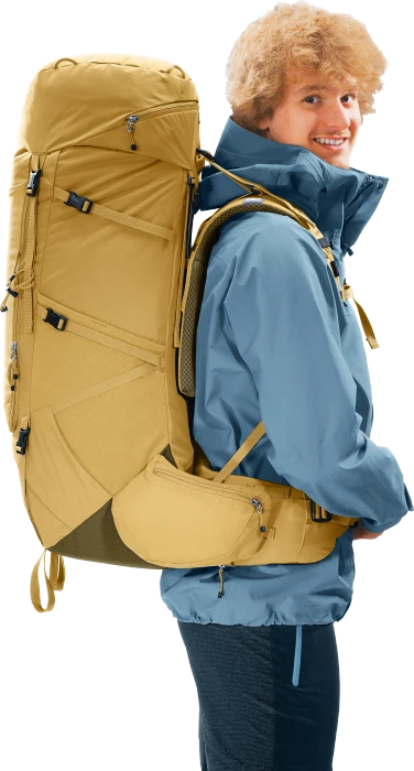 Deuter Aircontact Core 60+10 savanna/nori