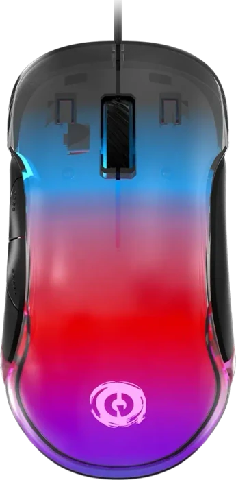 Canyon Braver GM-728 Gaming Mouse transparent/schwarz, USB