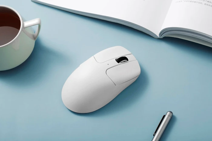 Keychron M2 4K Wireless Mouse weiß, USB/Bluetooth