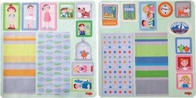 HABA Little Friends - Puppenhaus Klebe-Deko-Accessoires