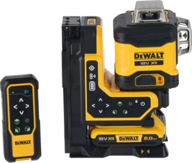DeWalt DCLE34035D1 18V 3x360 Multi Akku-Rotationslaser inkl. Koffer + Akku 2.0Ah