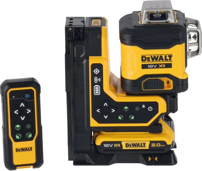 DeWalt DCLE34035D1 18V 3x360 Multi Akku-Rotationslaser inkl. Koffer + Akku 2.0Ah