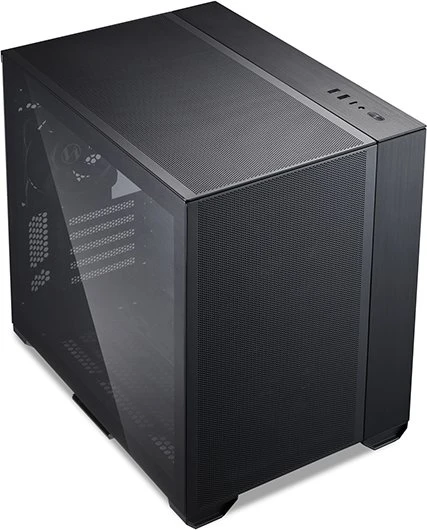 Lian Li O11 Air Mini, schwarz, Glasfenster
