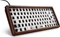 Sharkoon Skiller SGK50 S3 Wood Barebone Gaming Tastatur, holz, ISO/ANSI Vorschaubild
