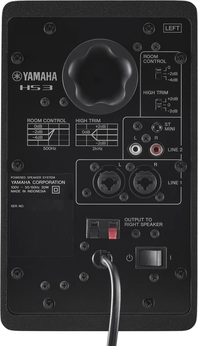 Yamaha HS3 schwarz, Paar