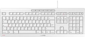 Cherry Stream Keyboard 2019, weiß/grau, USB, FR (JK-8500FR-0)