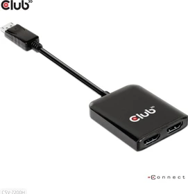 Club 3D MST-Hub DisplayPort 1.4 auf 2x HDMI Dual Monitor 4K60Hz
