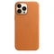 Apple Leder Case mit MagSafe für iPhone 13 Pro Max goldbraun Vorschaubild