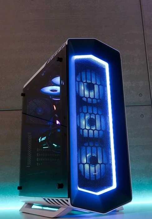 AeroCool Project7 P7-C1 Pro weiß, Glasfenster