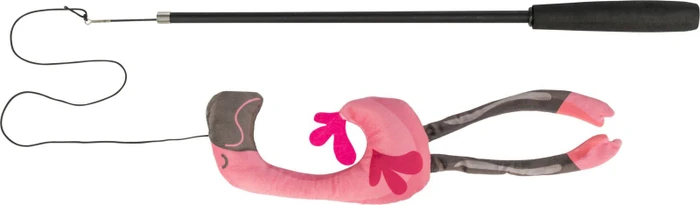 Trixie Teleskop-Spielangel Flamingo