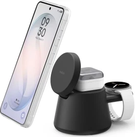 Belkin UltraCharge Modulare Ladestation Qi2 25W schwarz