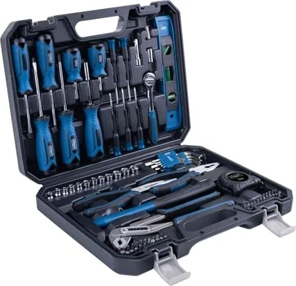 Scheppach TB90 Handwerkzeugset inkl. Koffer, 88-tlg.