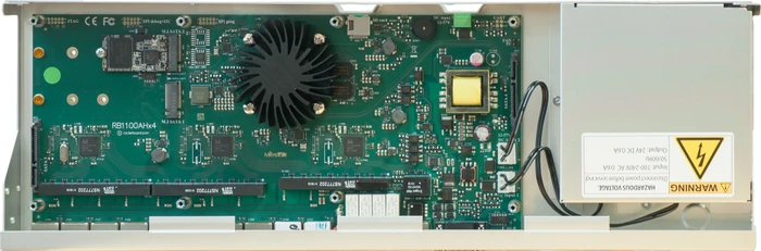 MikroTik RouterBOARD Rackmount Gigabit Router, 13x RJ-45, PoE, Dude Edition