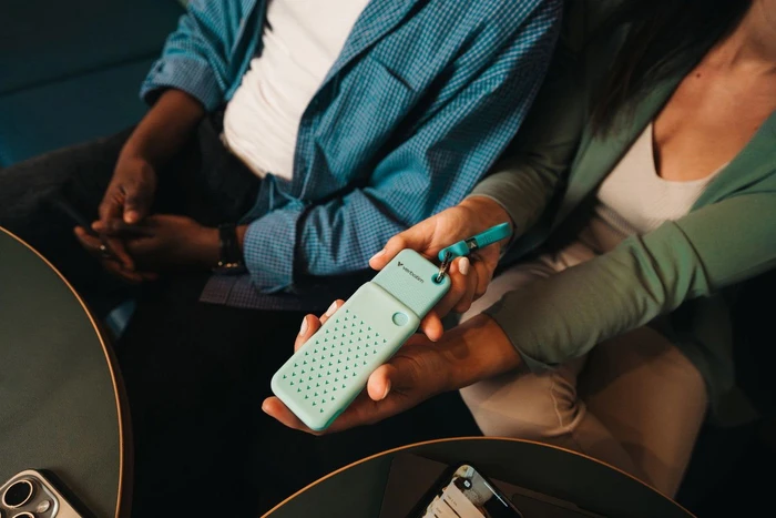 Verbatim Pocket SSD Summer Edition, blau/schwarz, 2TB, USB-C 3.1