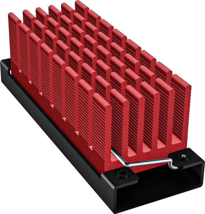 Archgon HS-0130 Kühlkörper für M.2 2280 SSD, rot