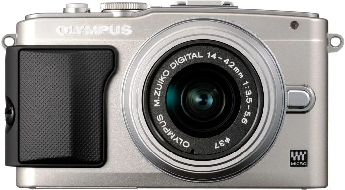 Olympus PEN E-PL5 silber mit Objektiv M.Zuiko digital 14-42mm 3.5-5.6 II