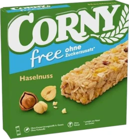 Corny free Müsliriegel Haselnuss 120g (6x 20g)