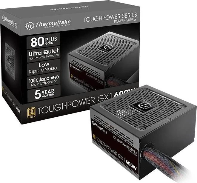 Thermaltake ToughPower GX1 600W, ATX 2.4