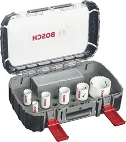 Bosch Professional BiM Progressor for Wood and Metal Elektriker Lochsägen-Sortiment inkl. Koffer, 9-tlg.