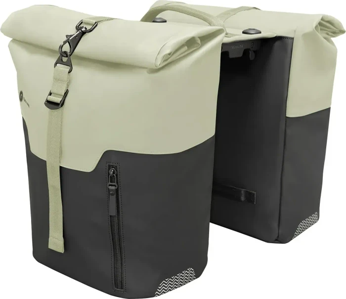 racktime Virgil Doppel Gepäcktasche black/pistachio