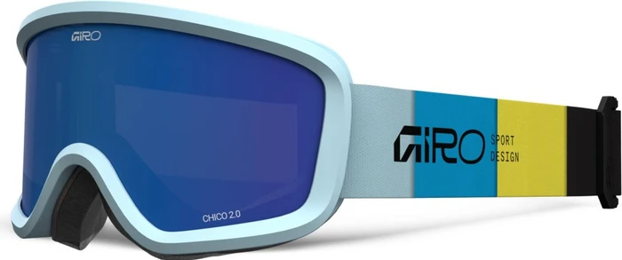 Giro Chico 2.0 blue blocks/grey cobalt (Junior)
