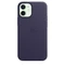 Apple Leder Case mit MagSafe für iPhone 12 Mini dunkelviolett Vorschaubild