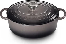 Le Creuset Signature Gusseisen Bräter oval 29cm 4.7l flint