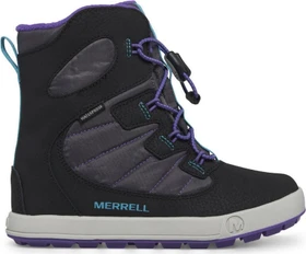 Merrell Snowbank 4.0 Waterproof Big Kid schwarz/violett/türkis (Junior)