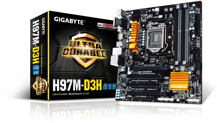 GIGABYTE GA-H97M-D3H (Intel 1150)