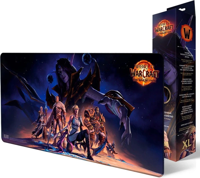 Blizzard World of WarCraft XL Gaming Mousepad, 900x420mm, The War Within: 20th Anniversary