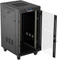 Lanberg 19" Rackschrank 22HE, LCD, freistehend, Flat Pack, V2, Glastür, IP20, RAL 9004, 800mm tief Vorschaubild
